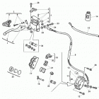 TE-SMS 630 Front hydraulic brake (te 630)