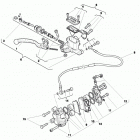 CR 65 Front hydraulic brake