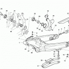 SMR 449 - SMR 511 Rear swing arm