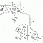 TXC449 - TXC511 Front hydraulic brake