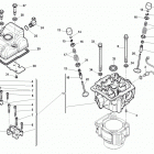 TE-TXCi-TC 250-TE 310 Головка цилиндра