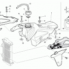 TE-TXCi-TC 250-TE 310 Gas tank, panel (tc 250)
