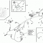 TXC449 - TXC511 Main wiring harness, electrical parts