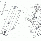 WRE 125 - SMS 125 Front fork assembly hermunen (sms 125)