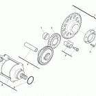 SMR 449 - SMR 511 Start motor