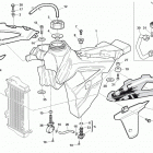 TE-TXCi-TC 250-TE 310 Gas tank, panel (te-txci 250-te 310)