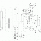 TE-TXCi-TC 250-TE 310 Front fork assembly (te 250 - te 310)