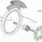 SMR 449 - SMR 511 Переднее колесо