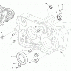 TE-SMS 630 R.h. half crankcase