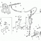 TE-TXCi-TC 250-TE 310 Rear hydraulic brake