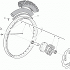 CR-SM 50 Front wheel (cr 50)