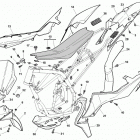 TC 449 Panel, fenders, seat