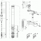 SMR 449 - SMR 511 Front fork assembly 2  /  2