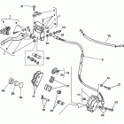 WR 125-CR 125 Front hydraulic brake (wr 125-cr 125-cr u.s.a. 150)