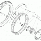 CR 65 Переднее колесо