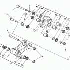 TE-SMS 630 Rear suspension linkage
