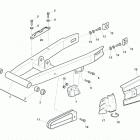 CR-SM 50 Rear swing arm