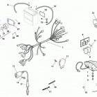 WRE 125 - SMS 125 Main wiring harness, electrical parts