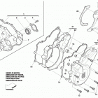 TE-SMS 630 Crankcase covers