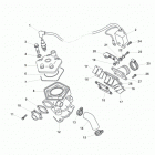 CR-SM 50 Головка цилиндра