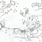 TE-TXC-TC 250 Main wiring harness, electrical parts (te 250)
