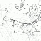 TE-TXC-TC 250 Main wiring harness, electrical parts (txc 250)