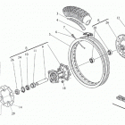 TE-TXC-TC 250 Заднее колесо