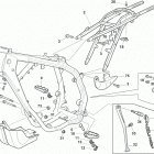 TE-TXC-TC 250 Frame, foot rests