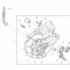 TE-TXC-TC 250 R.h. half crankcase
