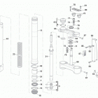 TE-TXC-TC 250 Front fork assembly (te 250)