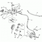 WR 125-CR 125 Front hydraulic brake