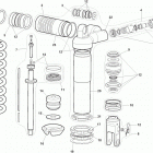 WR 125-CR 125 Задний амортизатор