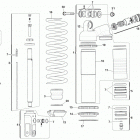 TE-TXC-TC 250 Задняя подвеска