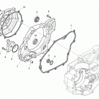 TE-TXC-TC 250 R.h. half crankcase covers