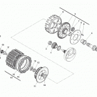 TE-TXC-TC 250 Primary drive, clutch