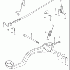 LT-F250 Quad Runner 2WD Задний тормоз