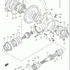 LT-A500F Quad Master Final bevel gear (rear)(model y)