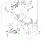 LT-A500F Quad Master Воздухозаборник