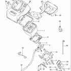 LT-F250 Quad Runner 2WD Спидометр