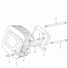 LT-F250 Quad Runner 2WD Цилиндр