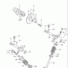 LT-F160 Quad Runner Распределительный вал-клапана