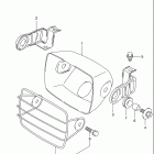 LT-F160 Quad Runner Фара головного света