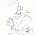 LT-F160 Quad Runner Топливный бак