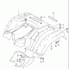 LT-F250 Quad Runner 2WD Заднее крыло