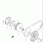 LT80 Quad Sport Трансмиссия 1