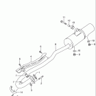 LT-F160 Quad Runner Глушитель