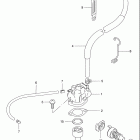 LT80 Quad Sport Масляный насос