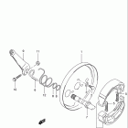 LT-F160 Quad Runner Тормоза переднее колесо
