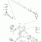LT-A500F Quad Master Рулевая , поворотный кулак