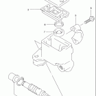 LT-A500F Quad Master Главный тормозной цилиндр,передний